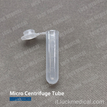 Tubo di microcentrifuga tubo di plastica MCT